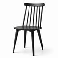 Silla de madera de haya negra